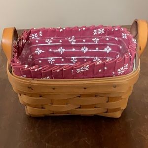 Longaberger tea basket combo